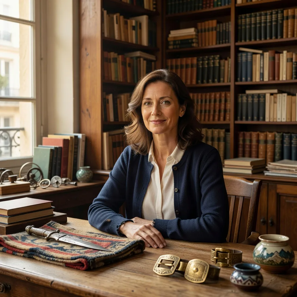 Portrait editorial de Sylvie Carpentier, anthropologue specialiste du Caucase