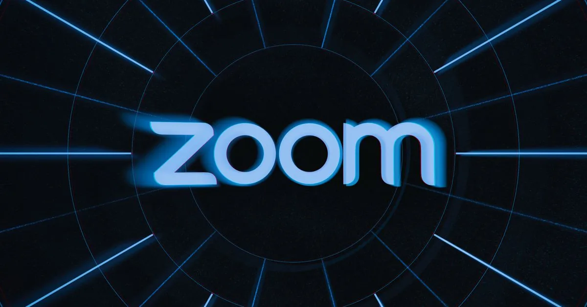 Interface de Zoom pour visioconférence professionnelle